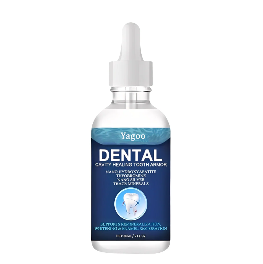Fluoride-Free Hydroxyapatite Tooth Armor Drops & Enamel Repair