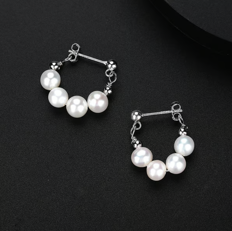 Elegant Pearl Earrings