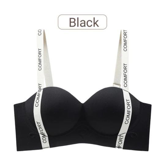 Women's padded push-up wireless comfort bra