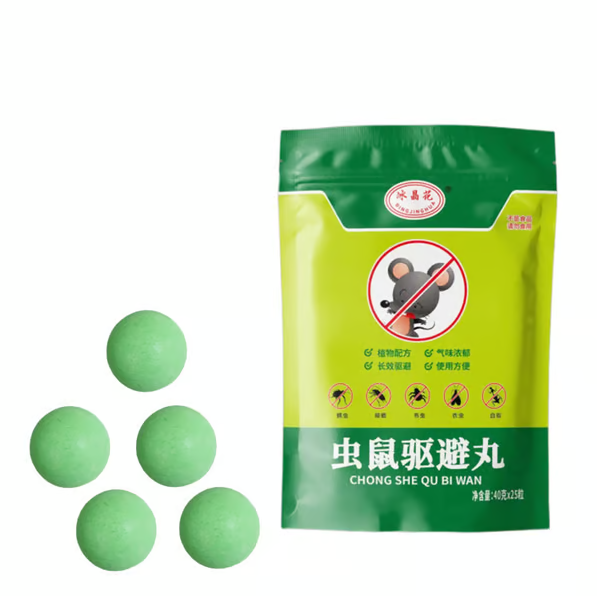 Rodent and insect repellent sphere