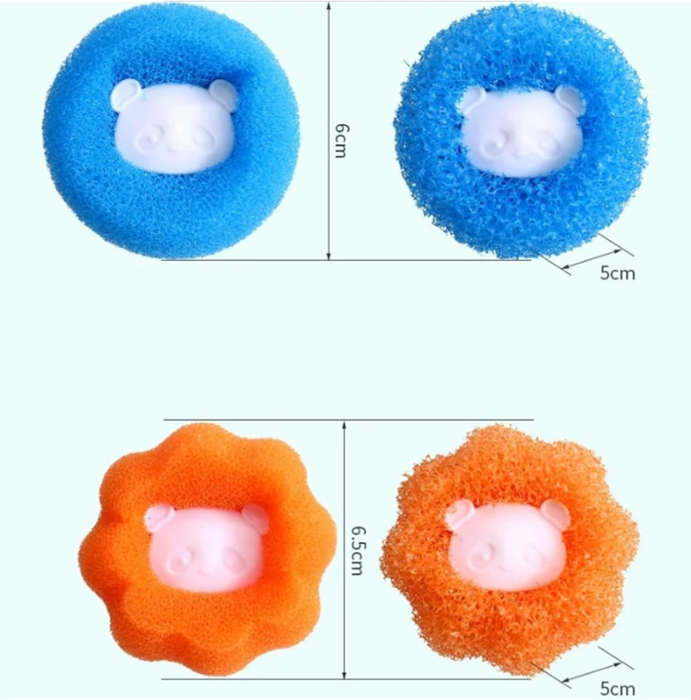 Hair Remover Ball – Reusable Washing Machine Set of 12 Pieces