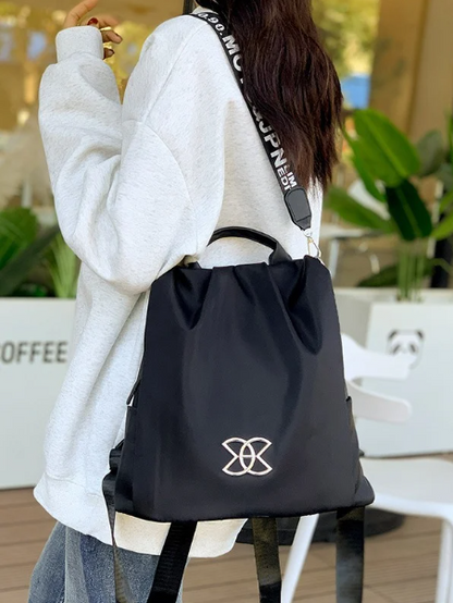 Anti-theft multi-purpose large capacity oxford cloth lightweight shoulder bag