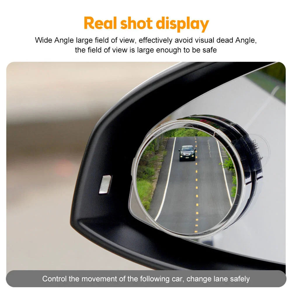 CLEARANCE SALE - Car Convex Blind Spot Mirror - 2 PCS