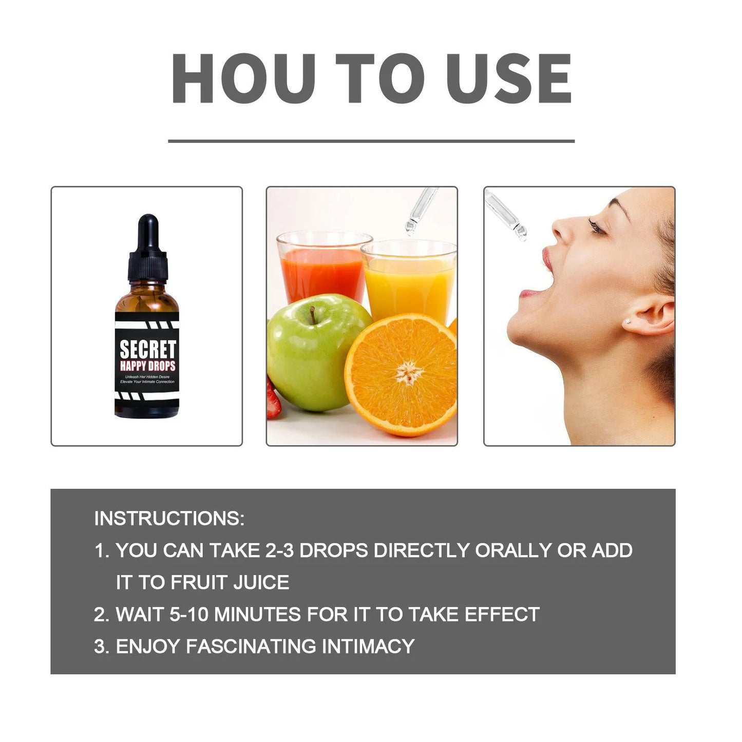 Happy Drops Boost Energy Levels