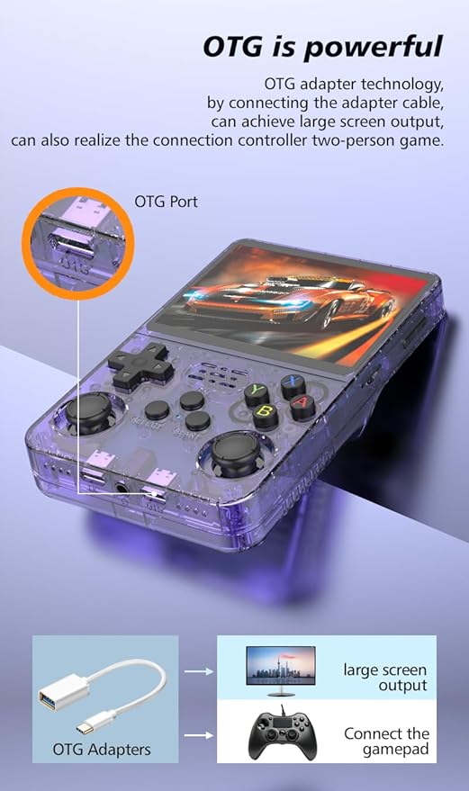Retroblast X6 – 3.5" HD Handheld Retro Gaming Console (20,000 Games)