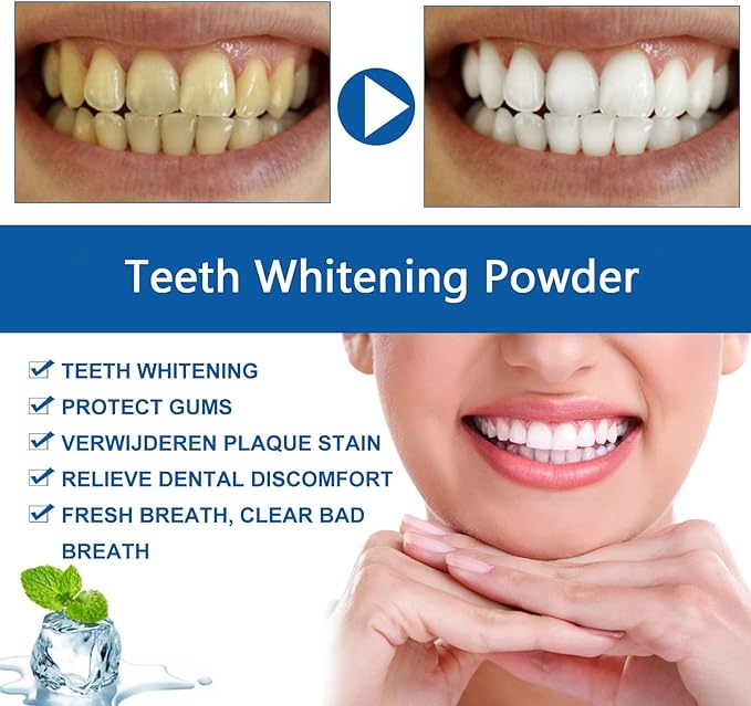 Teeth Whitening Powder - Probiotics Tooth Powder