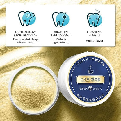 Teeth Whitening Powder - Probiotics Tooth Powder