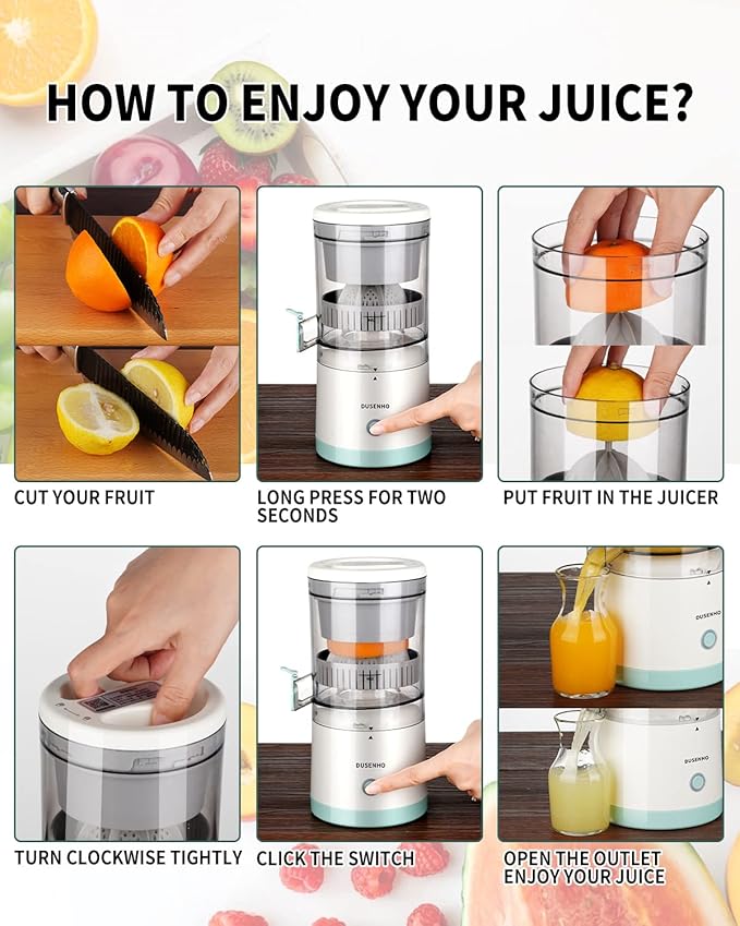 Automatic Citrus Fruit Juicer