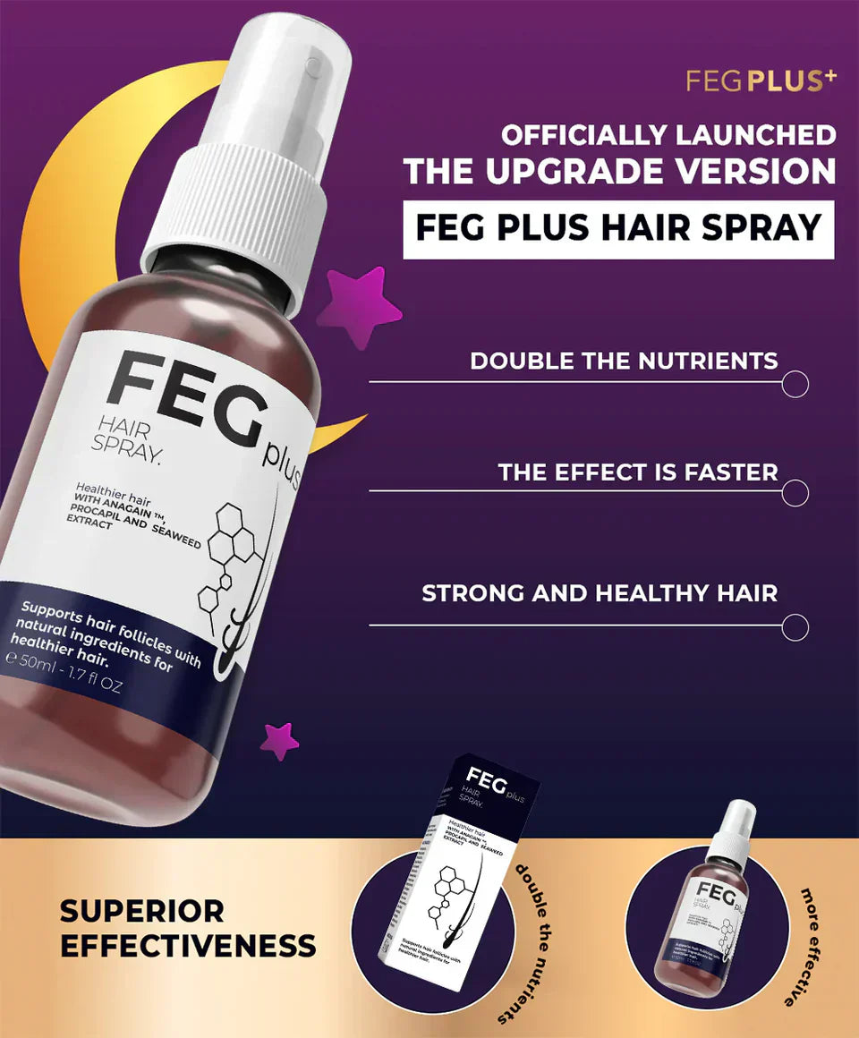 FEG Hair Growth Spray - 100% Original