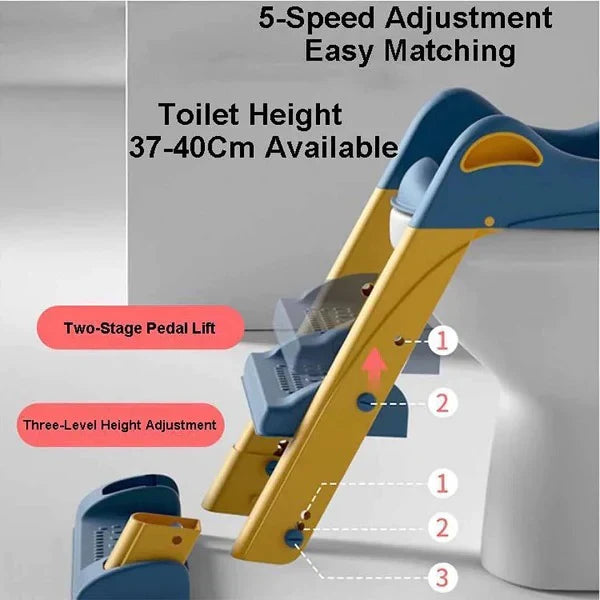 Adjustable Soft Toilet Ladder