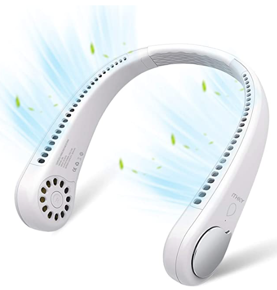 Portable neck fan