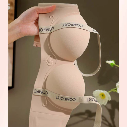 Women's padded push-up wireless comfort bra