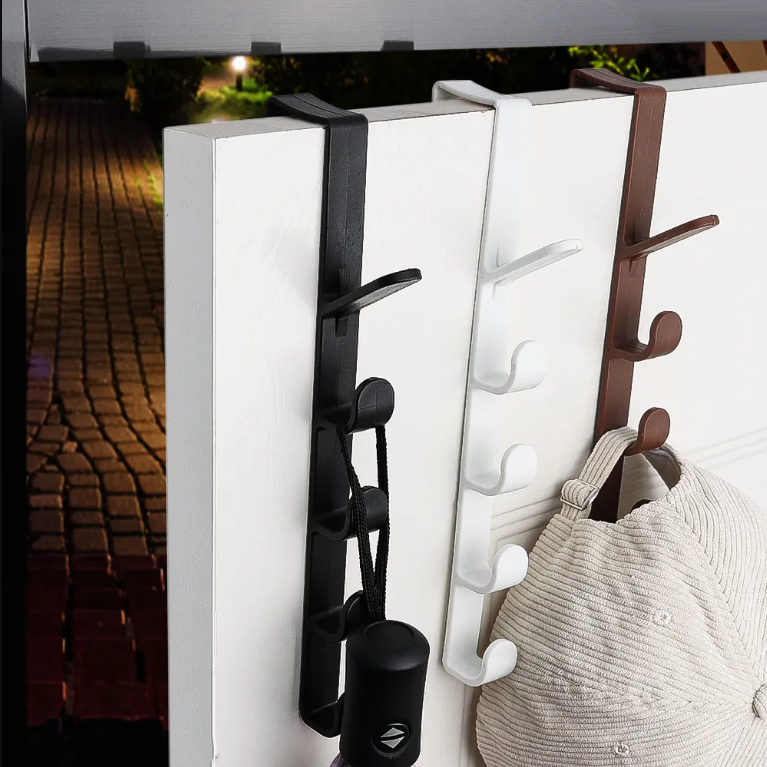 Vertical Door Hooks Hangers Rack - Set of 3 pieces