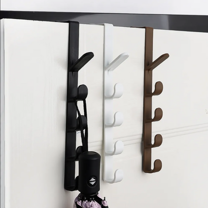Vertical Door Hooks Hangers Rack - Set of 3 pieces