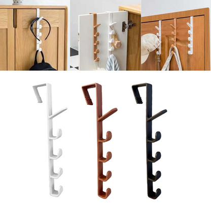 Vertical Door Hooks Hangers Rack - Set of 3 pieces
