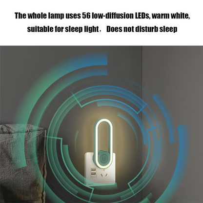 Ultrasonic Mosquito Killer with LED Sleeping Light