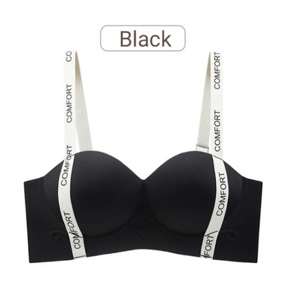 Women's padded push-up wireless comfort bra