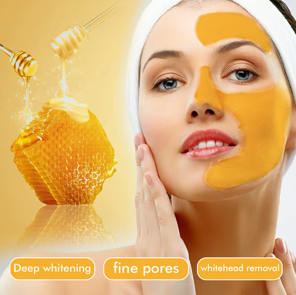 Whitening and Spot Reducing Rejuvenating Honey Tear-Off Mask