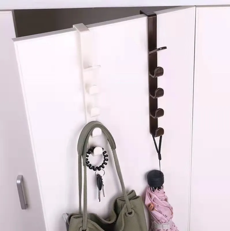 Vertical Door Hooks Hangers Rack - Set of 3 pieces