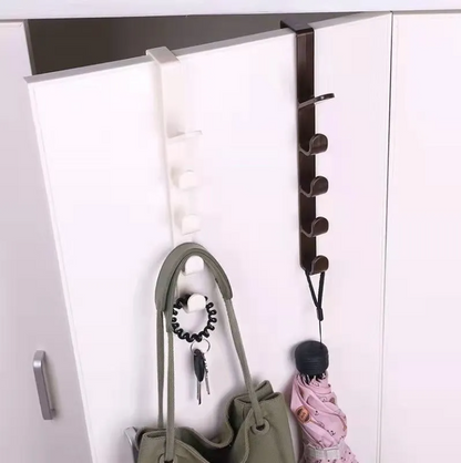 Vertical Door Hooks Hangers Rack - Set of 3 pieces
