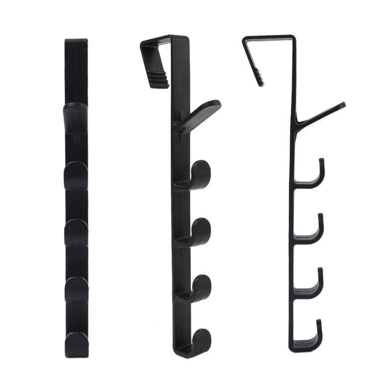 Vertical Door Hooks Hangers Rack - Set of 3 pieces