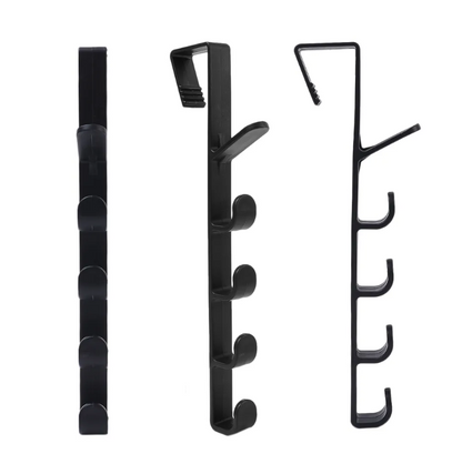 Vertical Door Hooks Hangers Rack - Set of 3 pieces