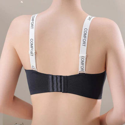 Women's padded push-up wireless comfort bra