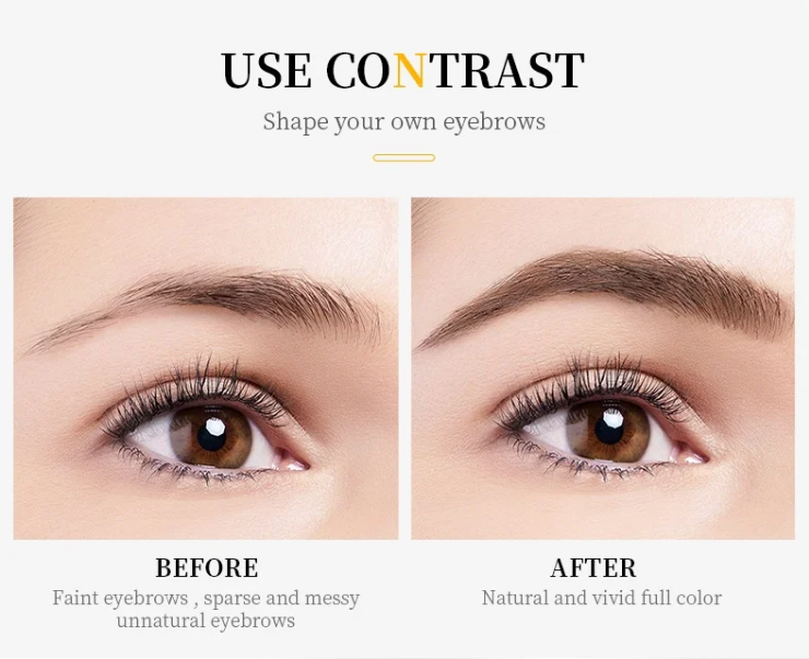 2024 Upgraded Model - 3D Waterproof Microblading Eyebrow Pen 4 Fork Tip Tattoo Pencil