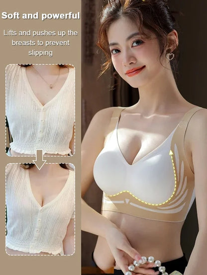 Super gather bra Wireless Push-up Bra