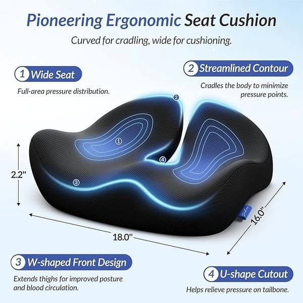 Ergonomic Pain Relief Cushion