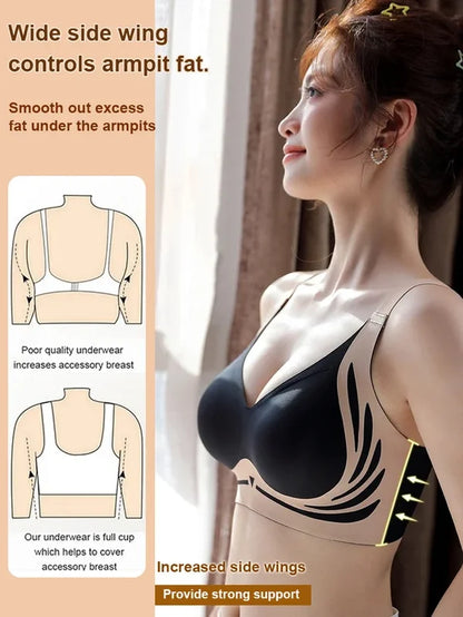 Super gather bra Wireless Push-up Bra