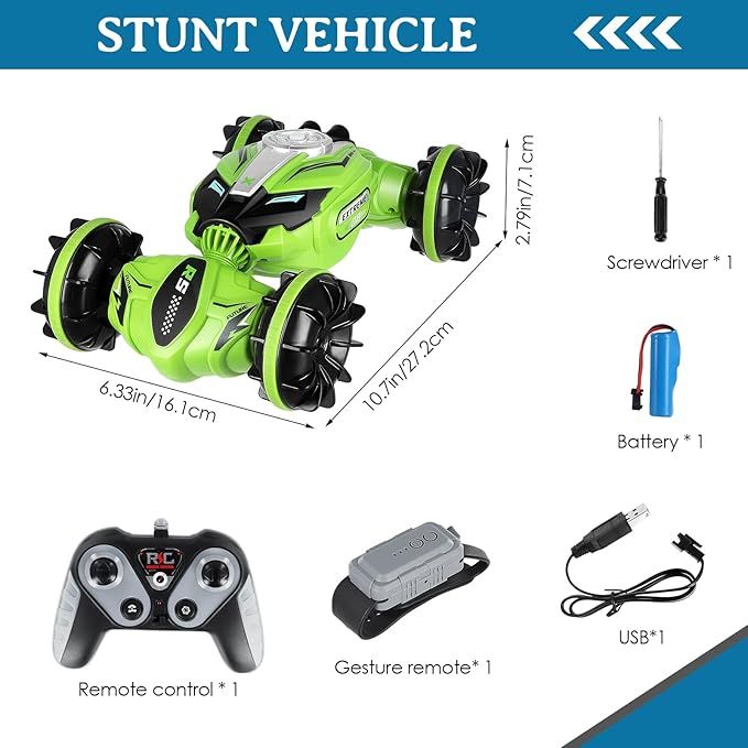 Hand Gesture Stunt Car