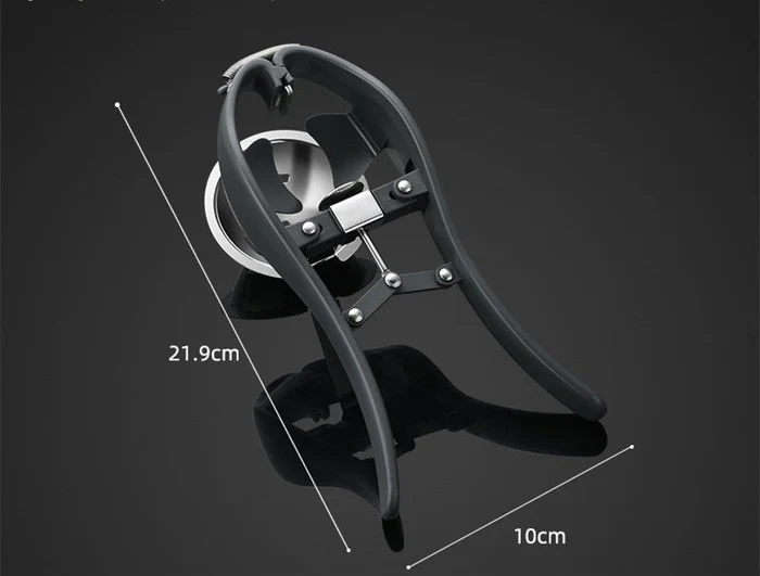 Stainless Steel Egg Opener Scissors – Manual Egg Cracker, Topper & Separator Kitchen Tool